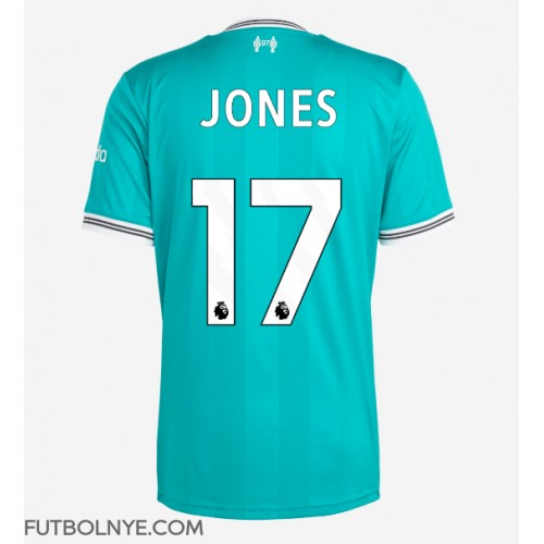 Camiseta Liverpool Curtis Jones #17 Tercera Equipación 2025-26 manga corta